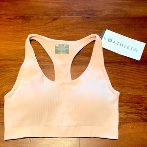 Pink Athleta Pura Bra